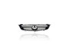 Grille - Compatible/Replacement for '02-03 Acura TL - Main Frame Chrome Trim, Black Insert, With Emblem Provision - 75101S0KA02