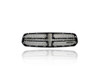 Grille - Compatible/Replacement for '14-21 Dodge Durango - Insert Matte Black, With Emblem Provision - 5113713AB