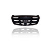Grille - Compatible/Replacement for '01-03 Hyundai Elantra Hatchback - Main Chrome Frame, Black Insert, With Emblem Provision - 863502D220