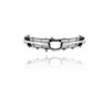 Grille - Compatible/Replacement for '15-17 Toyota Camry/Hybrid XLE - Main Upper Chrome Trim, Black Insert With Emblem Radar Sensor Hole, With Emblem Provision - 5310106431 CAPA