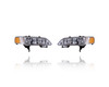 Headlight Assembly For 94-97 Honda Accord - Both Pair Left Driver Right Passenger, With Corner-Lamp - 33100SV4A02, 33150SV4A02