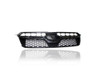 Grille - Compatible/Replacement for '13-15 Subaru XV Crosstrek/Hybrid - Main Upper Black Frame Insert, With Emblem Provision - 91122FJ020 CAPA