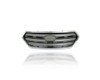 Grille - Compatible/Replacement for '15-17 Subaru Outback - Main Upper Chrome Frame, Silver Insert, With Emblem Provision - 91121AL05A CAPA