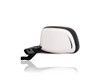 Door Mirror - Compatible/Replacement for '92-96 Ford F-150/Bronco, 97-97 F-250/350 HD - Manual Paddle Type, Chrome - Left Hand - Driver - F7TZ17683AAB