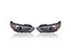 Headlight Assembly - Compatible/Replacement for '20-22 Hyundai Ioniq/Plugin Blue/SE-Only - Halogen - Pair, Left Driver + Right Passenger Set - 92102G2050T2S, 92101G2050T2S