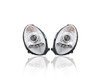 Headlight Assembly - Compatible/Replacement for '06-10 Mercedes-Benz R-Class - Xenon - Pair, Left Driver + Right Passenger Set - 2518202461, 2518202361 - CAPA