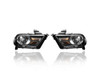 Headlight Assembly - Compatible/Replacement for '10-14 Ford Mustang GT, 12-13 Boss 302 - Halogen - Pair, Left Driver + Right Passenger Set - AR3Z13008C, AR3Z13008D