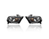Headlight Assembly - Compatible/Replacement for '10-14 Ford Mustang GT, 12-13 Boss 302 - Halogen - Pair, Left Driver + Right Passenger Set - AR3Z13008C, AR3Z13008D - CAPA