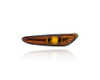 Side Marker Light - Compatible/Replacement for '02-05 BMW 3-Series Sedan/Wagon - Repeater, Yellow, On Fender - Left Hand - Driver - 63137165913
