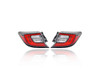 Tail Light - Compatible/Replacement for '19-22 Toyota Corolla Hatchback - Outer Body Quarter Panel - Pair, Left Driver + Right Passenger Set - 8155112D31, 8156112D31