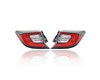 Tail Light - Compatible/Replacement for '19-22 Toyota Corolla Hatchback - Outer Body Quarter Panel - Pair, Left Driver + Right Passenger Set - 8155112D31, 8156112D31 - CAPA