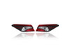 Tail Light Assembly - Compatible/Replacement for '21-22 Toyota Camry/Hybrid XLE/XSE - LED, Outer On Body Quarter Panel - Pair, Left Driver + Right Passenger Set - 8155006A30, 8156006A30