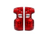 Tail Light Assembly - Compatible/Replacement for '19-22 Chevrolet Silverado 1500 - Halogen - Pair, Left Driver + Right Passenger Set - 84752979