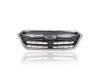 Grille - Compatible/Replacement for '18-19 Subaru Legacy Limited - Chrome Frame Trim, Gray Insert, Emblem Provision - 91121AL19A, CAPA