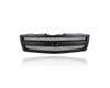 Grille - Compatible/Replacement for '07-13 Chevrolet Silverado 1500, 09-13 Hybrid - Black Frame, Textured Mesh, Emblem Provision - 25810706