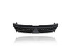 Grille - Compatible/Replacement for '18-20 Mitsubishi Eclipse Cross LE - Black Frame Trim Insert, Emblem Provision - 7450B343