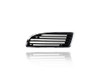 Grille - Compatible/Replacement for '97-98 Mitsubishi Galant - Chrome Frame Insert - Left Hand - Driver, MR361149