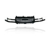 Grille For 19130795 03-07 GMC Sierra 2500HD/3500-Series - Front, Black, Chrome, With Emblem Provision