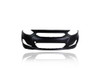 Bumper Cover - Compatible/Replacement for '12-13 Hyundai Accent Sedan/Hatchback - Front, Primed, 865111R000 CAPA