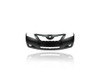 Bumper Cover - Compatible/Replacement for '07-09 Toyota Camry/Hybrid CE/LE/XLE (USA-Built) - Front, Black Without Spoiler Hole, 5211906919