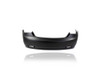 Bumper Cover - Compatible/Replacement for '11-13 Hyundai Sonata GLS - Rear, Primed With Single Exhaust, 866103Q000 CAPA
