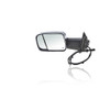 Door Mirror - Compatible/Replacement for '19-20 RAM 1500 With Towing Package - Heated With Blind Spot Detection, Signal/Puddle Lamp, Memory, Chrome - Left Hand - Driver - 68276479AE