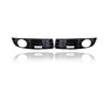 Fog Light Cover - Compatible/Replacement for '06-10 VW Volkswagen Passat - On Lower Outer Bumper Grille With Fog Lamp Hole - Pair, Left Driver + Right Passenger Set - 3C0853665A9B9, 3C0853666A9B9