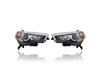 Headlight Assembly - Compatible/Replacement for '21-23 Toyota 4Runner Limited/Nightshade/TRD Pro - LED Light/Highbeam - Pair, Left Driver + Right Passenger Set - 8114035620, 8107035610 CAPA