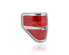 Tail Light - Compatible/Replacement for '09-14 Ford F-150 Styleside - Chrome Accent, Halogen - Left Hand - Driver - BL3Z13405B CAPA