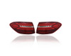 Tail Light Assembly - Compatible/Replacement for '16-19 Mercedes-Benz GLC300/350E/43/63 SUV - LED, On Body Quarter Panel - Pair, Left Driver + Right Passenger Set - 2539061200, 253906110064 CAPA