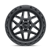 Kelso - Cast Aluminum, Matte Black, 17X9, 5X5.0, 0mm, 195338012600