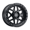 Kelso - Cast Aluminum, Matte Black, 17X9, 6X5.5, -12mm, 195338012686
