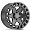 York - Cast Aluminum, Matte Gunmetal, 17X9, 6X5.5, -12mm, 195338013768