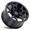 Overland - Cast Aluminum, Matte Black, 17X9.5, 5X5.5, 0mm, 195338015748