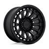 Raid - Cast Aluminum, Matte Black, 18X9.5, 6X5.5, 12mm, 195338074004