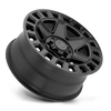 York - Cast Aluminum, Matte Black, 20X9, 5X5.5, 0mm, 195338112706