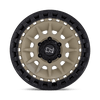 Barrage - Cast Aluminum, Desert Sand On Matte Black, 18X9, 5X5.0, 0mm, 194933311101