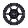 Shogun - Flow Formed Aluminum, Matte Black, 16X8, 6X5.5, -10mm, 194933313013