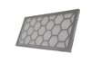 Air Filter -  Furnace/HVAC/Air Condition, 24 x 12 x 1, MERV Rating 13 - 5-Pack with Reusable ABS Plastic Frame - Pleated, PET/PP