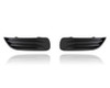 Fog Light Cover For 03-04 Toyota Corolla - Both Pair Left Driver Right Passenger, On Bumper Cover, Black - 5212702070, 5212802060