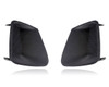 Fog Light Cover For 8148102200, 8148202190 11-13 Toyota Corolla - Without Foglamps, Pair Left Driver + Right Passenger Set