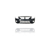 Bumper Cover - Compatible/Replacement for '15-18 Nissan Versa Sedan SV/SE/SL - Front, Primed With Lower Chrome Molding Hole - FBM229KM1J