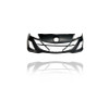 Bumper Cover - Compatible/Replacement for '10-11 Mazda Mazda3 Sedan I/2.0L - Front, Primed Without Fog Lamp Hole - BCW850031JBB CAPA