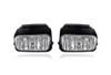 Fog Light Assembly For 15791434, 15791433 05-07 Chevrolet Silverado - Pair, Left Driver + Right Passenger Set, NSF