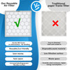 Air Filter - Furnace/HVAC/Air Condition, 20 x 14 x 1, MERV Rating 11 - 5-Pack with Reusable ABS Plastic Frame - Pleated, PET/PP