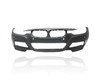Bumper Cover - Compatible/Replacement for '13-19 BMW 3-Series/M-Sport - Front, Primed With 4-Sensor Hole, Without Headlight Washer/Camera Hole, 51118067952