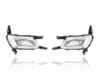 Fog Light Assembly For 14-15 Kia Optima - Korea/USA-Build Bulb-Type - Pair, Left Driver + Right Passenger Set - CAPA - 922022T550, 922012T550