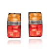 Tail Light Lens For 89-95 Toyota Pickup 2/4WD (Excluding 4Runner) - Pair, Left Driver + Right Passenger Set - 8155189166, 8156189166