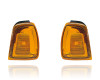 Turn Signal - Parking Light Assembly For 1L5Z15A201AA, 1L5Z15A201BA 01-05 Ford Ranger - Pair, Left Driver + Right Passenger Set, NSF