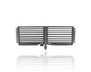 Grille - Compatible/Replacement for '19-23 Chevrolet Equinox - Active Front, Shutter Upper Air Intake, 84766744